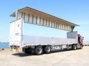 Aluminum wing trailer