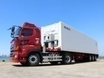Freezer van trailer