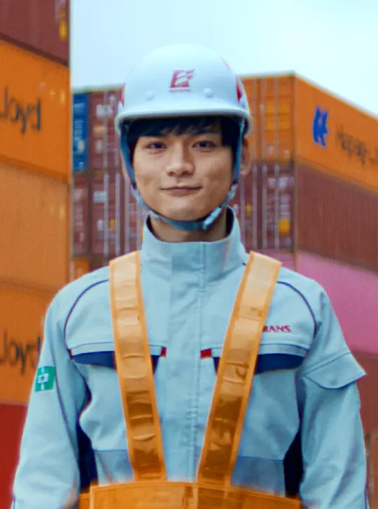 港湾荷役作業員（重機運転作業）